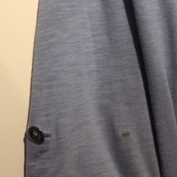 Style & Co Light Blue Button Up, Ribbed side panel - Picture 3 of 8